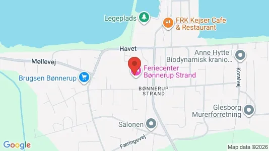 Lejligheder til salg i Glesborg - kort over placeringen