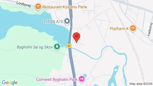 Lejligheder til salg i Horsens - kort over placeringen