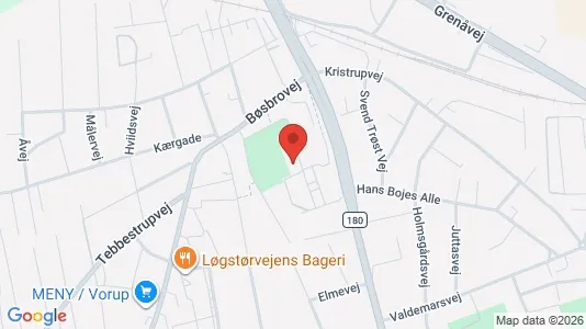 Lejligheder til salg i Randers SV - kort over placeringen