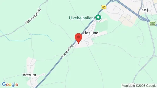 Lejligheder til salg i Randers SV - kort over placeringen