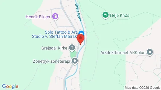 Lejligheder til salg i Vejle Centrum - kort over placeringen