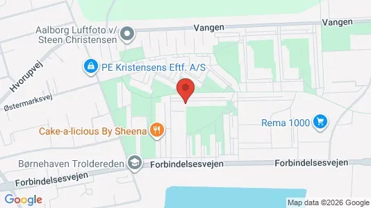 Lejligheder til salg i Nørresundby - kort over placeringen