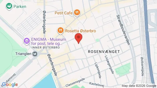 Lejligheder til salg i Østerbro - Foto fra Google Street View