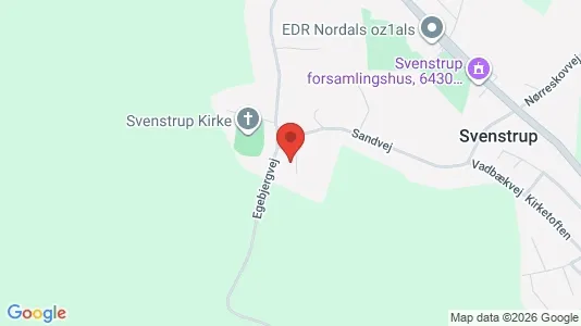 Lejligheder til salg i Nordborg - kort over placeringen