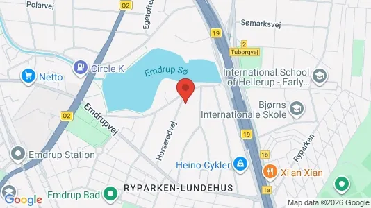 Lejligheder til salg i Østerbro - kort over placeringen