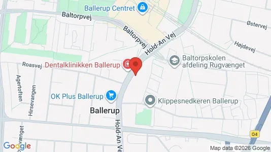 Lejligheder til salg i Ballerup - kort over placeringen