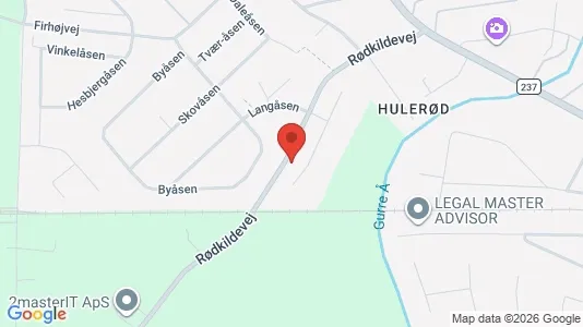 Lejligheder til salg i Gilleleje - kort over placeringen