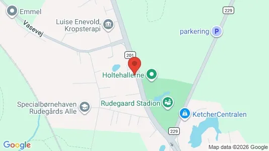 Lejligheder til salg i Holte - kort over placeringen