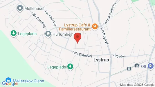 Lejligheder til salg i Lystrup - kort over placeringen