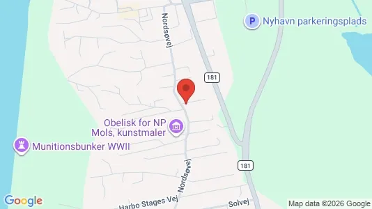 Lejligheder til salg i Ringkøbing - kort over placeringen