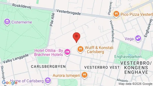 Lejligheder til salg i Vesterbro - Foto fra Google Street View