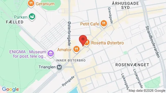 Lejligheder til salg i Østerbro - Foto fra Google Street View