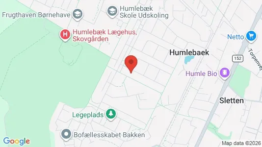 Lejligheder til salg i Humlebæk - Foto fra Google Street View