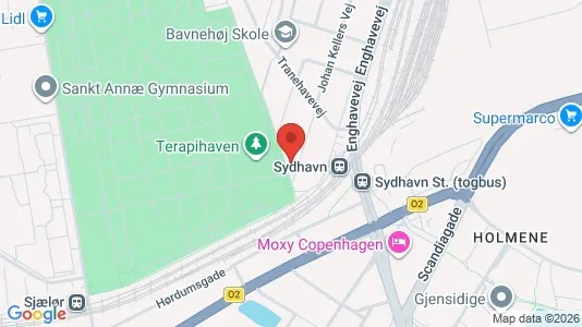 Lejligheder til salg i København SV - kort over placeringen
