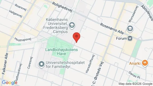 Lejligheder til salg i Frederiksberg C - kort over placeringen