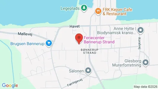 Lejligheder til salg i Glesborg - kort over placeringen