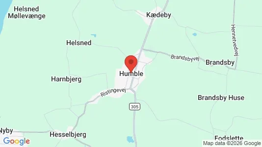 Lejligheder til salg i Humble - kort over placeringen