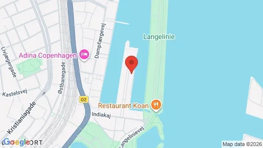 Lejligheder til salg i Østerbro - kort over placeringen