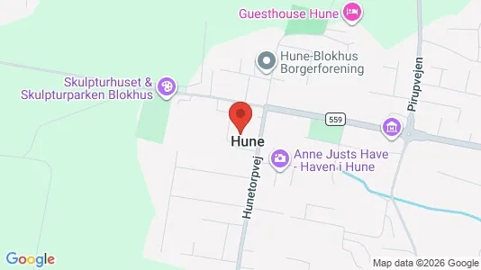 Lejligheder til salg i Blokhus - kort over placeringen