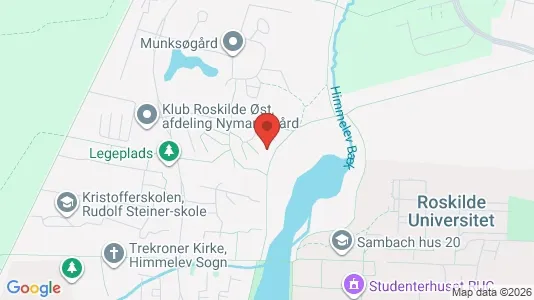 Lejligheder til salg i Roskilde - kort over placeringen