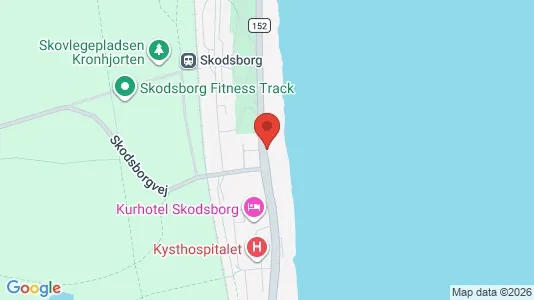 Lejligheder til salg i Skodsborg - kort over placeringen