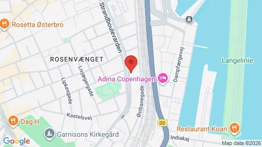 Lejligheder til salg i Østerbro - Foto fra Google Street View