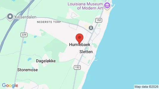 Lejligheder til salg i Humlebæk - Foto fra Google Street View