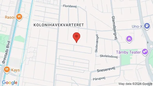 Lejligheder til salg i København S - kort over placeringen