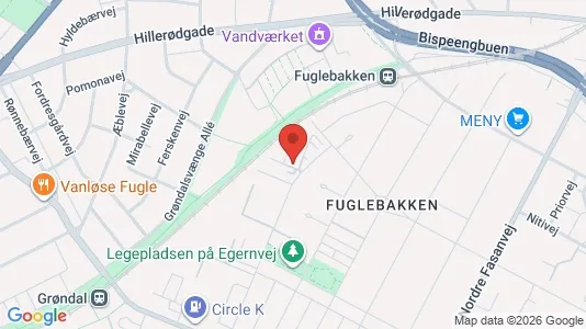 Lejligheder til salg i Frederiksberg - kort over placeringen