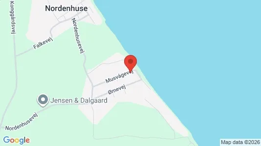 Lejligheder til salg i Nyborg - kort over placeringen