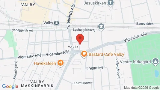 Lejligheder til salg i Valby - Foto fra Google Street View