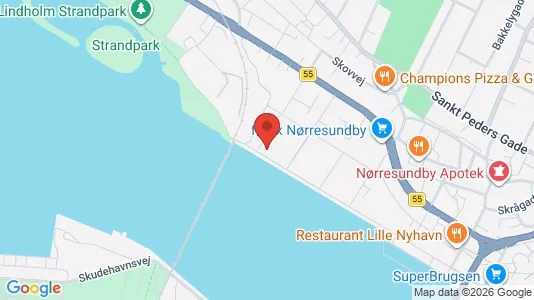 Lejligheder til salg i Nørresundby - kort over placeringen