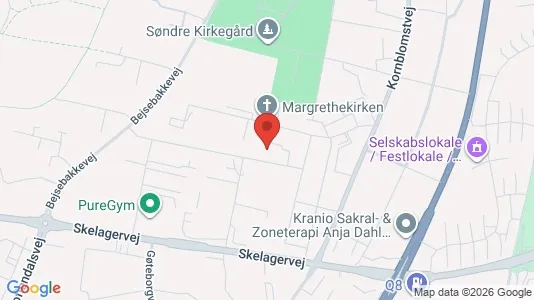 Lejligheder til salg i Aalborg Centrum - kort over placeringen