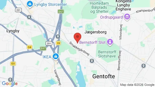 Lejligheder til salg i Gentofte - Foto fra Google Street View