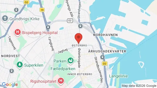 Lejligheder til salg i Østerbro - Foto fra Google Street View