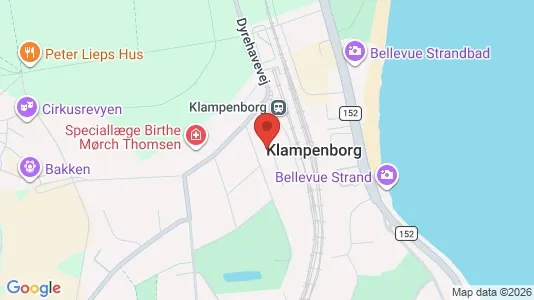 Lejligheder til salg i Klampenborg - Foto fra Google Street View