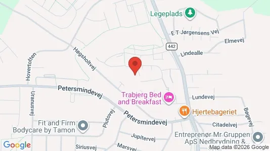 Lejligheder til salg i Vejle Centrum - kort over placeringen