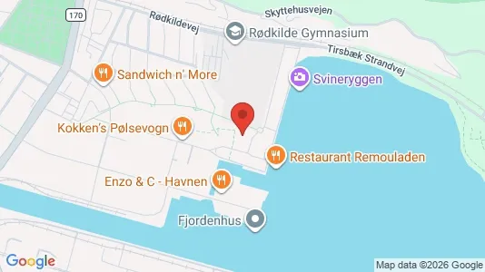 Lejligheder til salg i Vejle Centrum - kort over placeringen