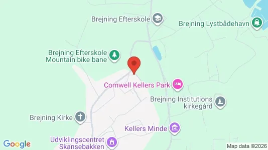 Lejligheder til salg i Børkop - kort over placeringen