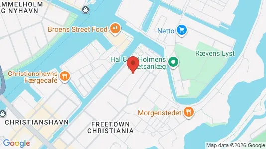 Lejligheder til salg i København K - kort over placeringen