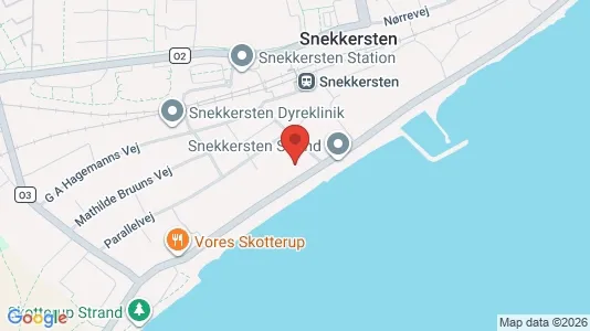 Lejligheder til salg i Snekkersten - Foto fra Google Street View