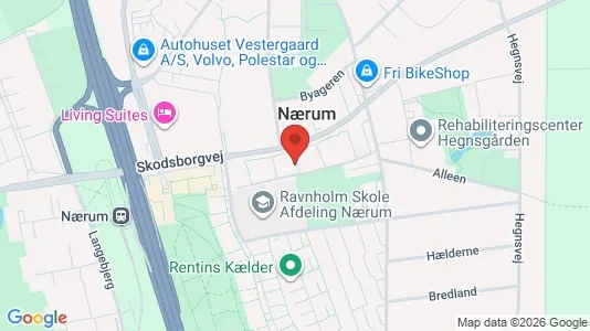 Lejligheder til salg i Nærum - Foto fra Google Street View