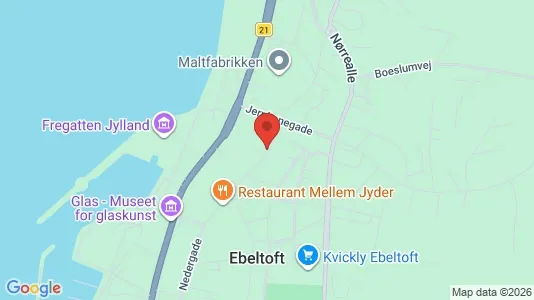 Lejligheder til salg i Ebeltoft - Foto fra Google Street View