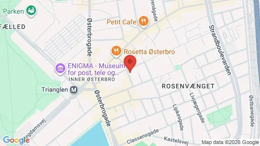 Lejligheder til salg i Østerbro - Foto fra Google Street View