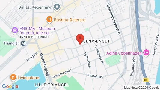 Lejligheder til salg i Østerbro - Foto fra Google Street View