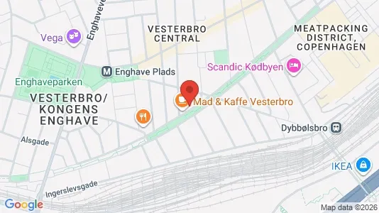 Lejligheder til salg i Vesterbro - Foto fra Google Street View