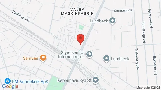 Lejligheder til salg i Valby - Foto fra Google Street View