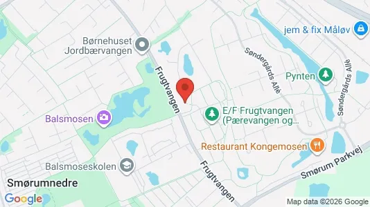 Lejligheder til salg i Smørum - kort over placeringen