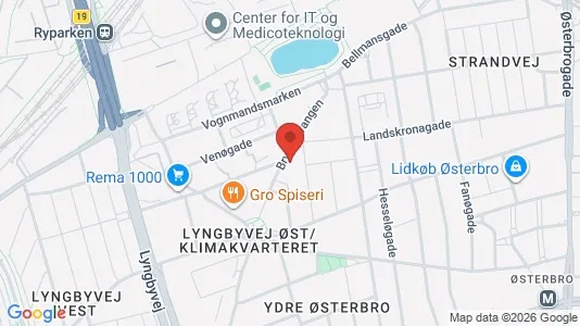 Lejligheder til salg i Østerbro - Foto fra Google Street View