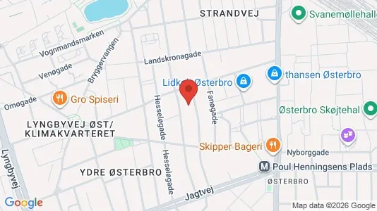 Lejligheder til salg i Østerbro - Foto fra Google Street View